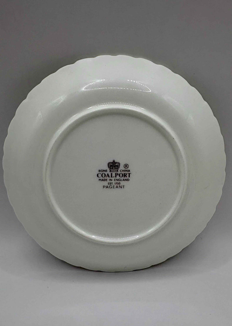 Vintage Plate With Floral Design Coalport Pageant Bone China Pin