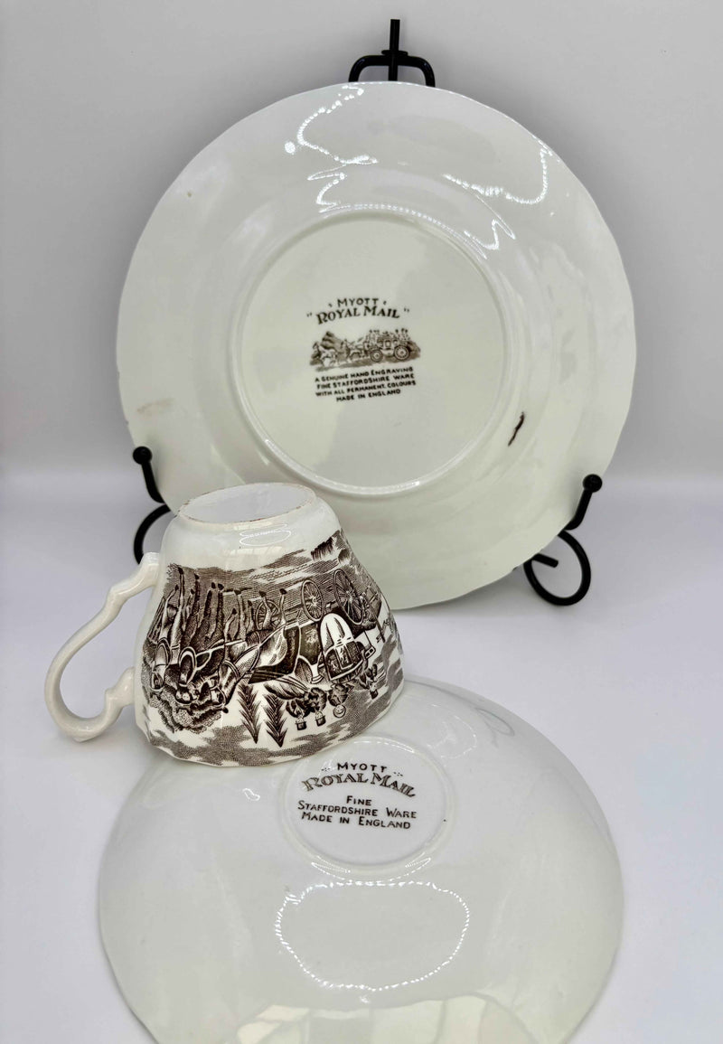 Vintage Myott Royal Mail Tea Set – Staffordshire Collectible