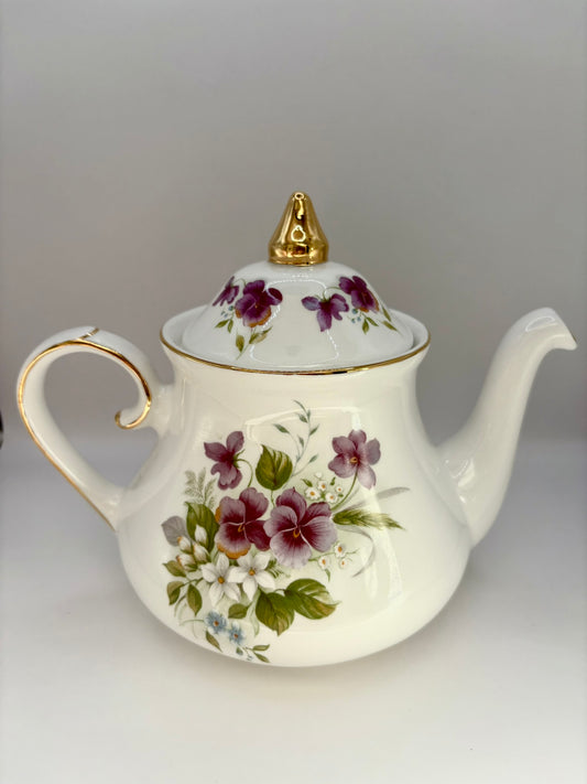 English Ironstone Teapot 2