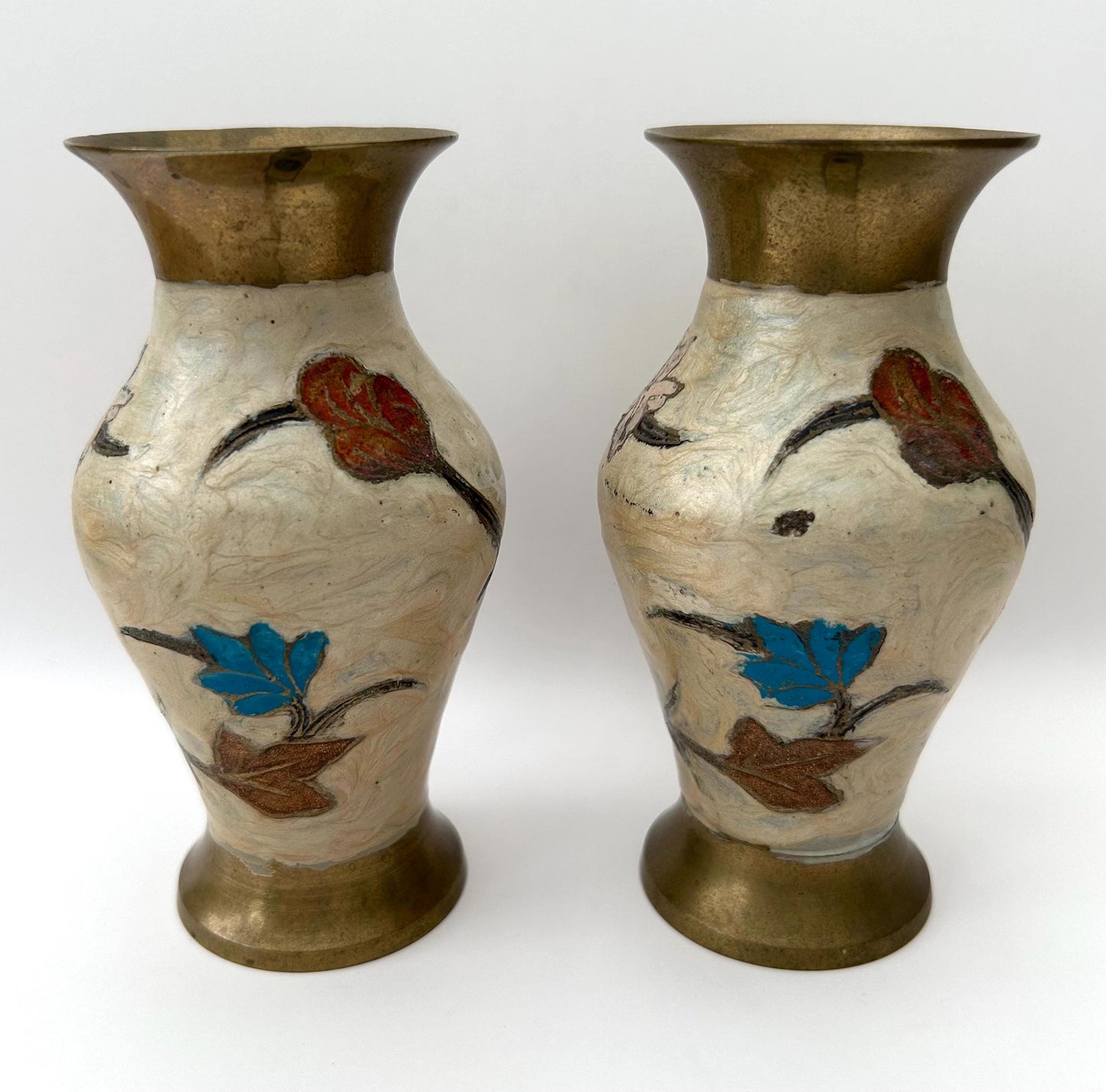 Hand Painted Flower Vases2