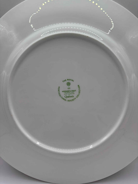 Vintage Queen’s Royal Horticultural Society Hookers Fruit large Plate