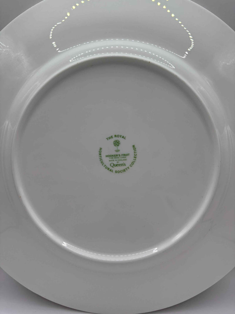 Vintage Queen’s Royal Horticultural Society Hookers Fruit large Plate