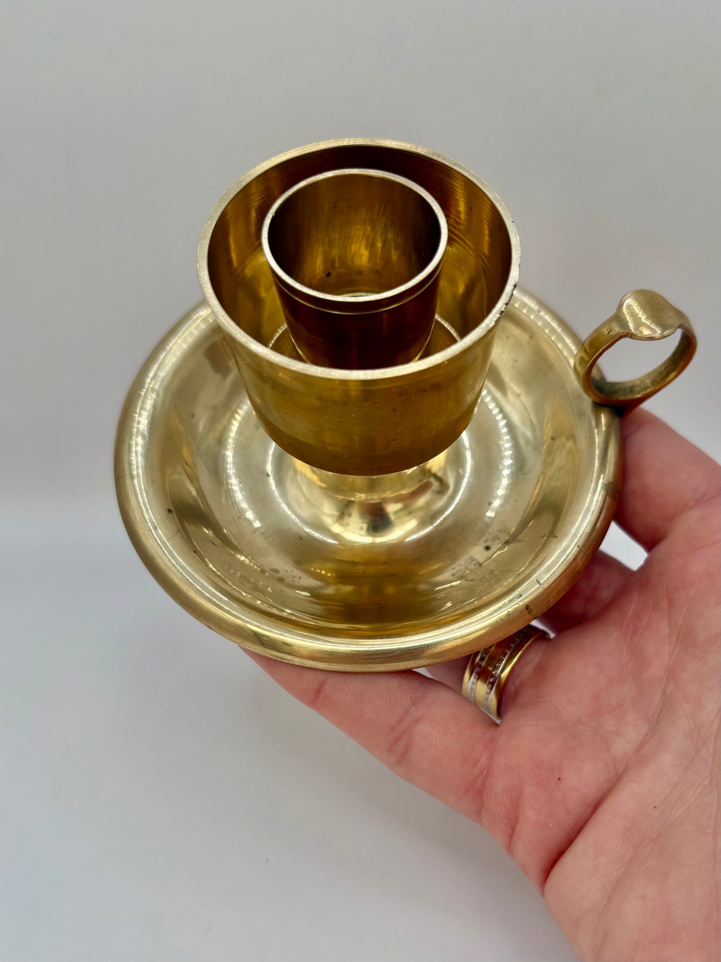 Vintage Brass Candlestick 3