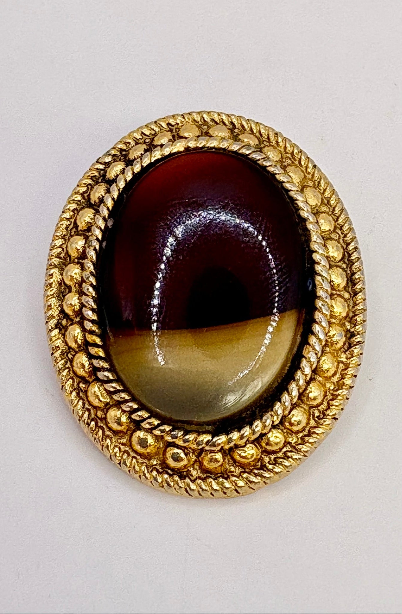 Scarf Clip Ring Brooch 1