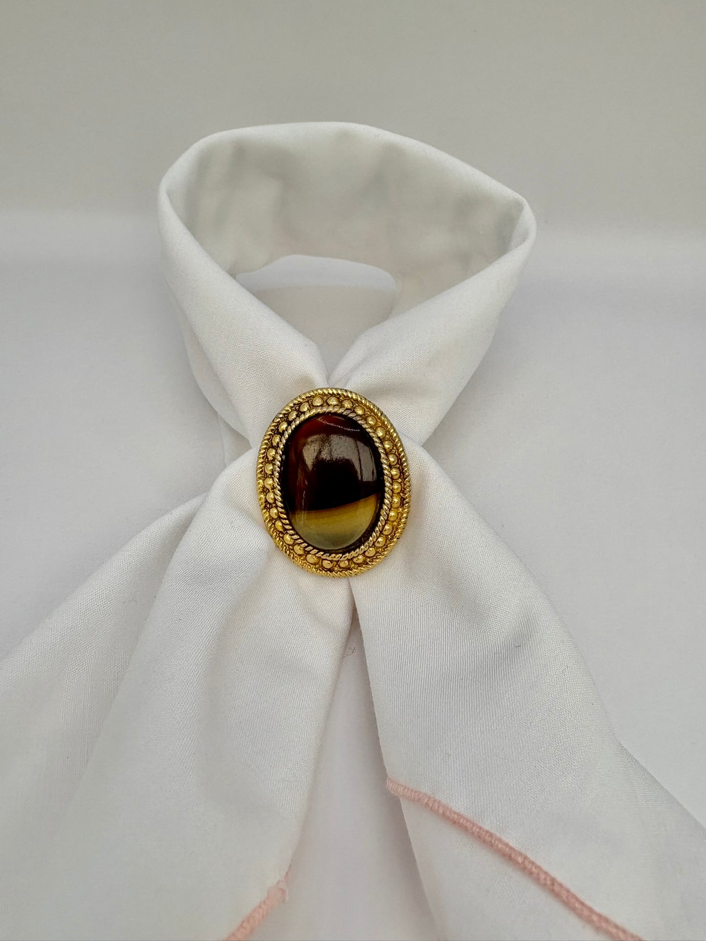 Scarf Clip Ring Brooch 6