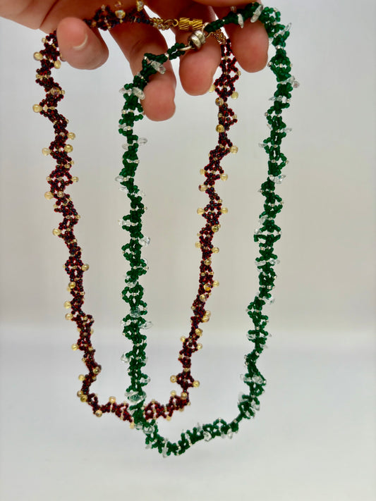 Vintage beaded necklaces 1