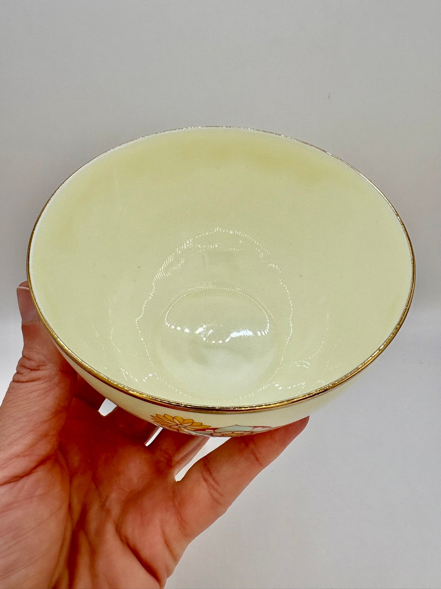 1930s Royal Paragon Art Deco creamer and sugar bowl set in bone china