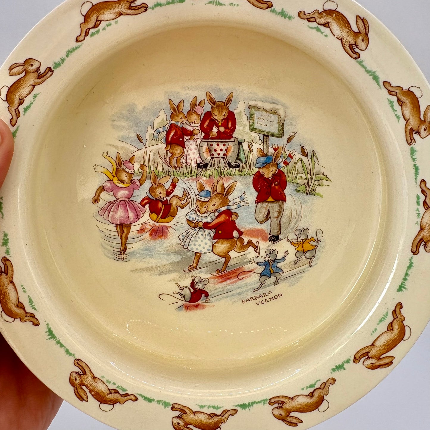 Royal Doulton Bunnykins 3 Piece Porcelain Set – Bowl, Mug & Egg Cup