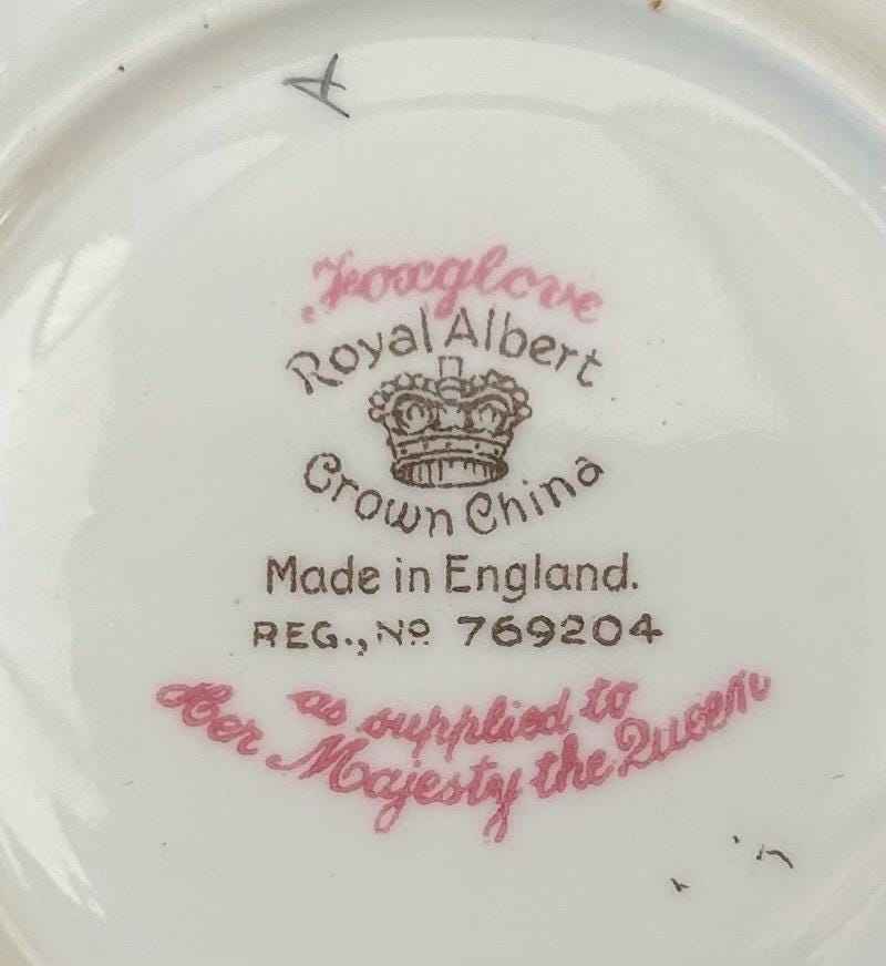 Rare Vintage Tea Set 2 Cups With 2 Sauces | Royal Albert