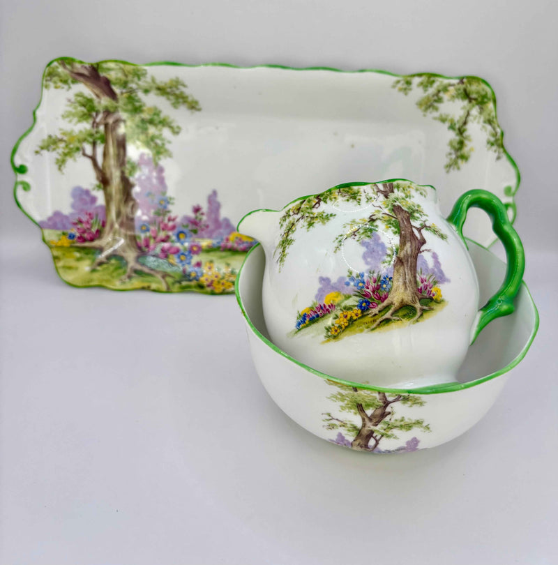 Royal Albert Greenwood Tree Tea Set – Fine Bone China