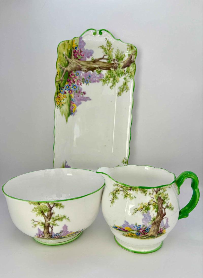 Royal Albert Greenwood Tree Tea Set – Fine Bone China