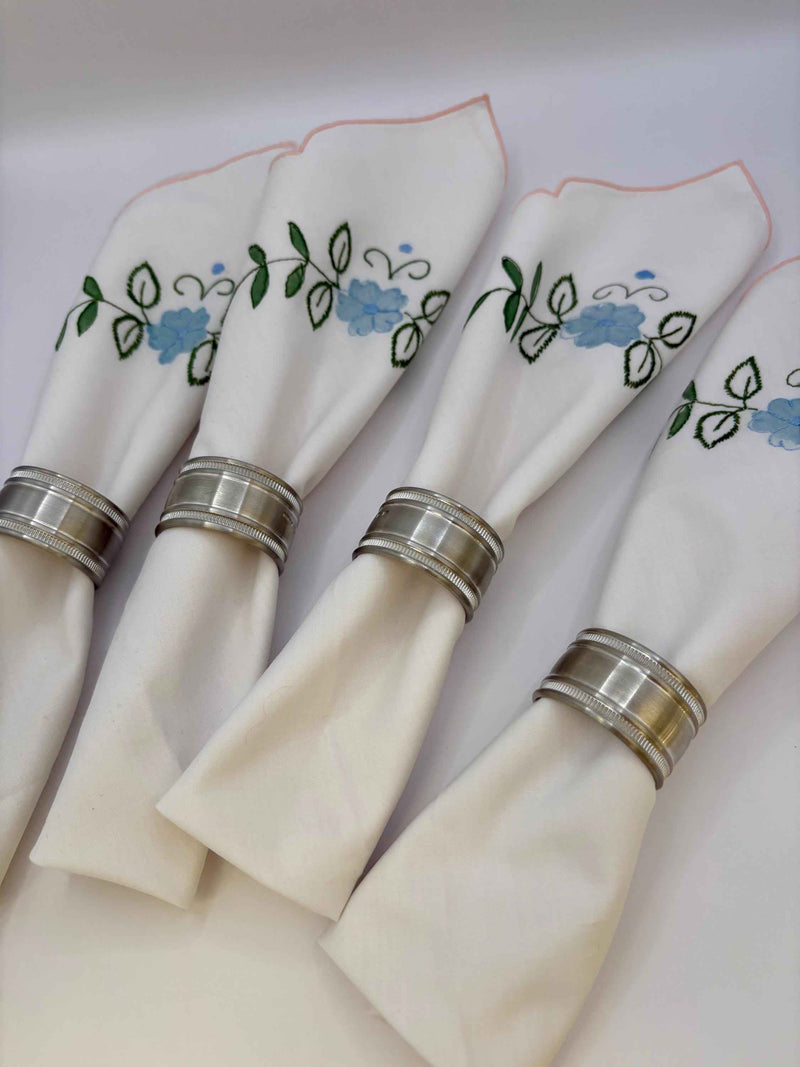 Silver Napkin Rings Set | Selangor Pewter
