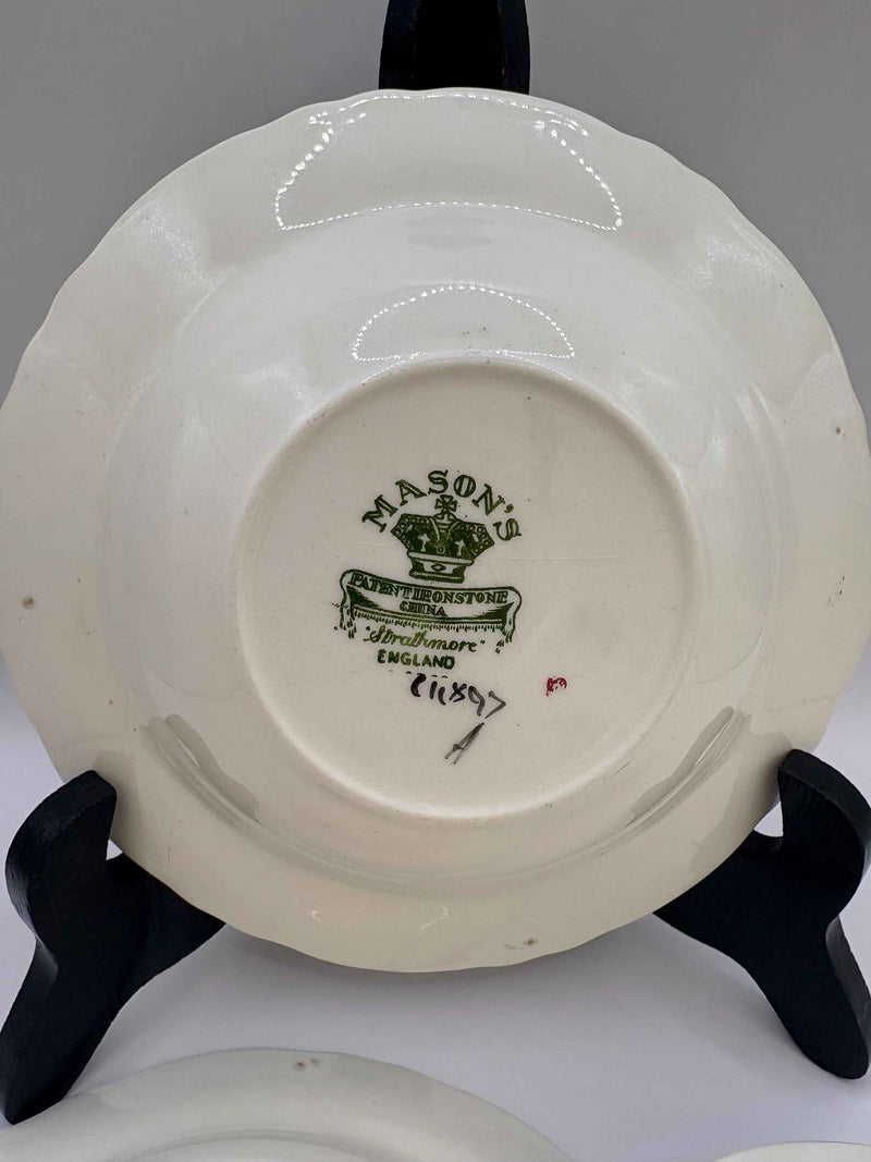 Vintage Mason's Set bowls | Patent Ironstone China