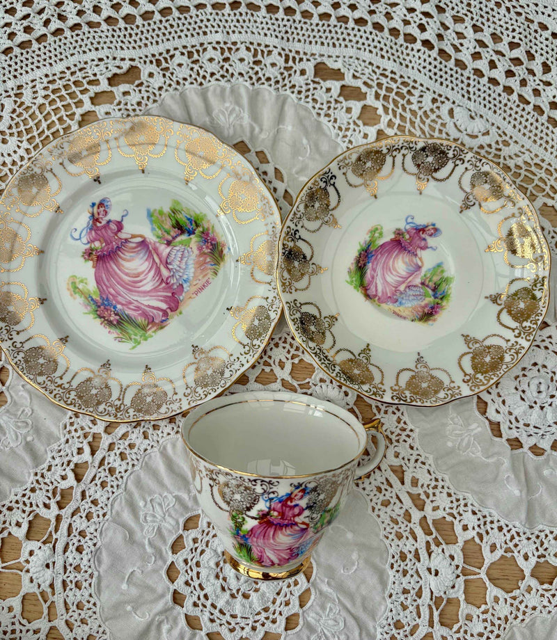 Ashley Fine Bone China Tea Set – Elegant Vintage Design