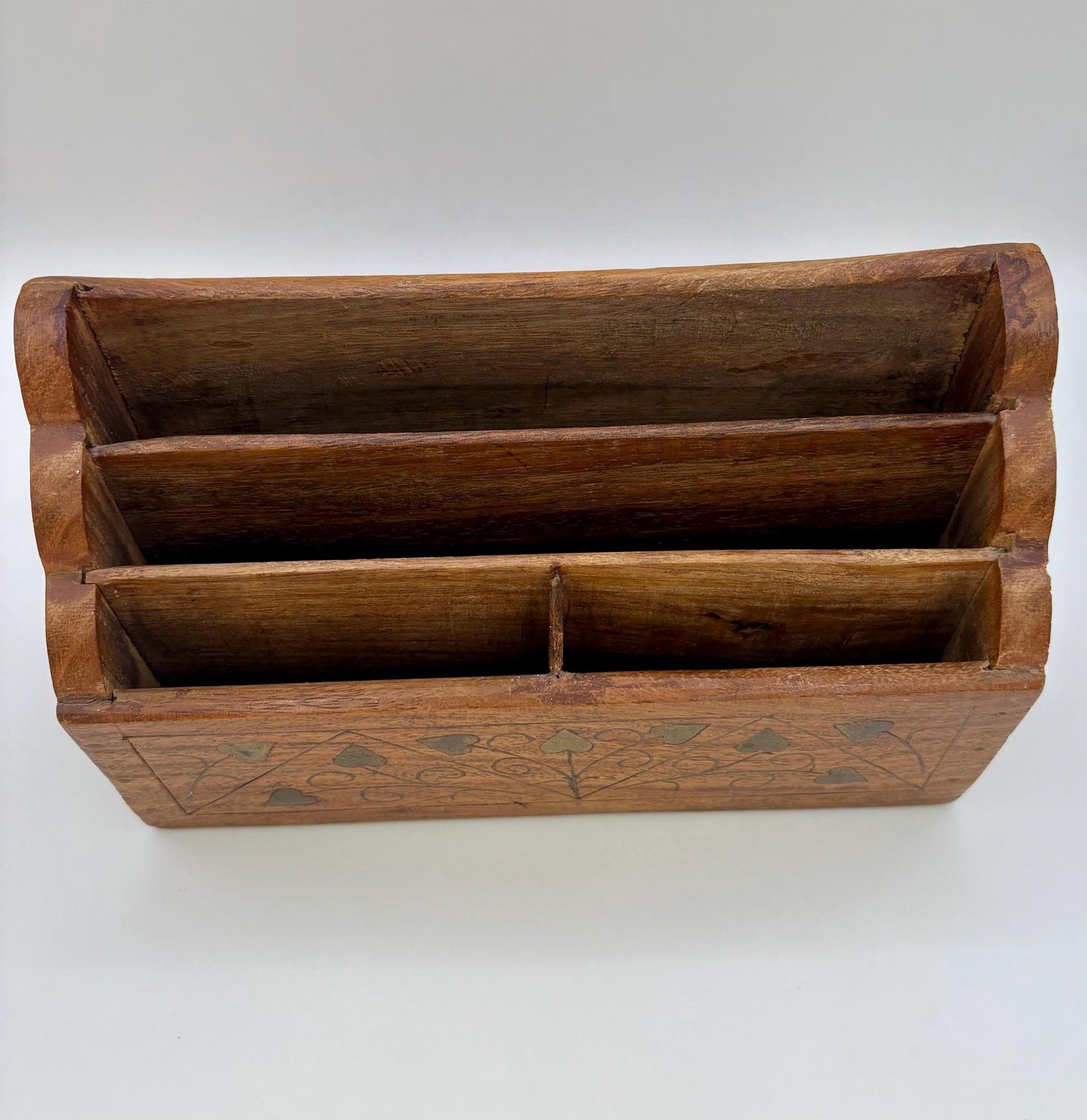 Vintage Wooden Letter Rack1