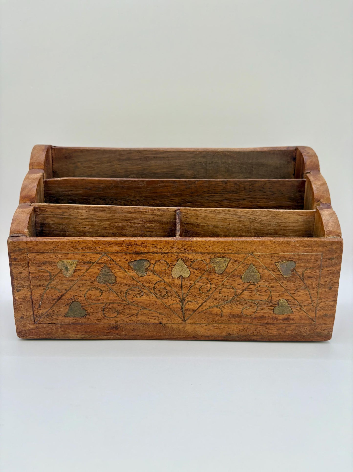 Vintage Wooden Letter Rack5