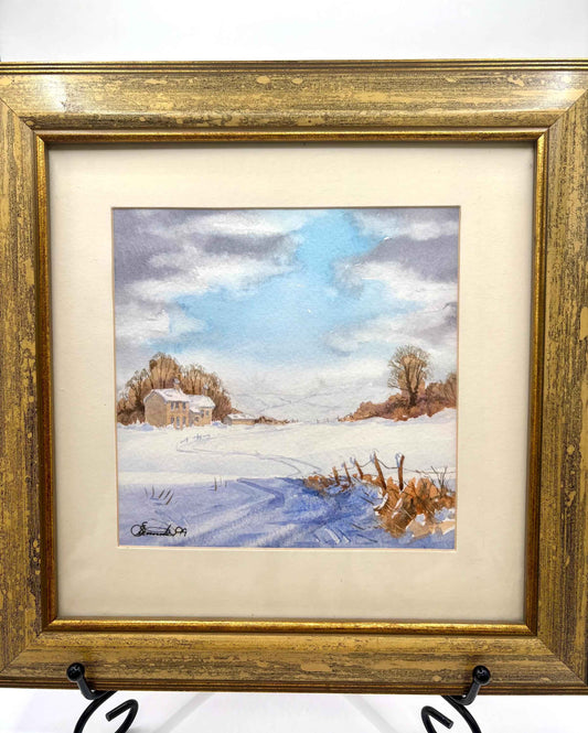 Vintage Watercolour Fine Art Print | Eifion Shaw Swinnerton