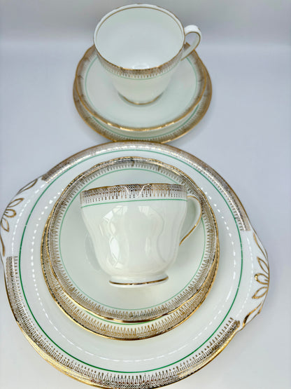 Adderley Fine Bone China England tea set 4