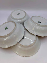 Antique Porcelain Bowls Serving Set | P.K. Silesia Germany