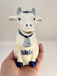 Blue and White Cow Cream 1
