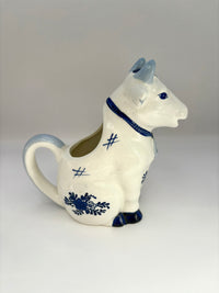 Blue and White Cow Cream 2
