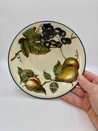 Vintage Ceramic Bowl Set With Fruit Pattern | Made in England | Staffordshire