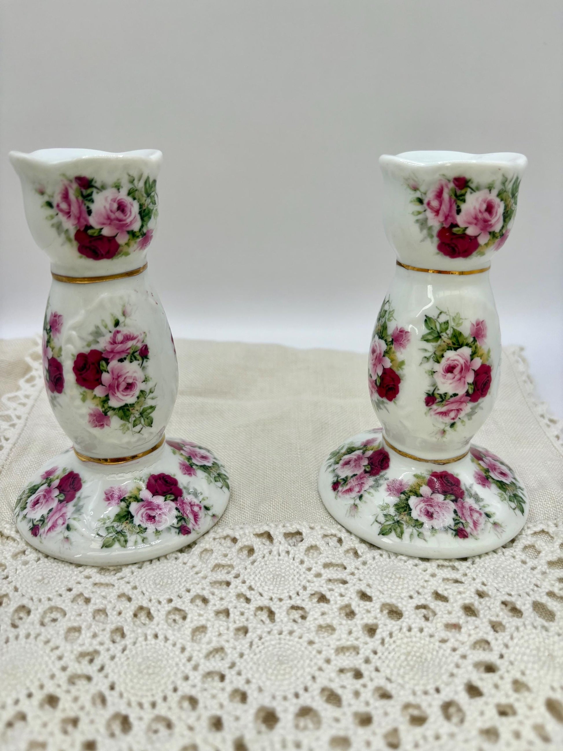 Ceramic Candlestick Holders1
