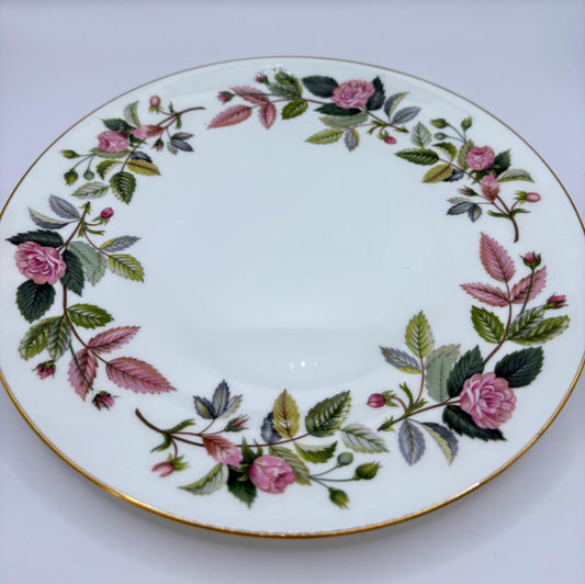 Decorative Ceramic Plate with Pink Roses2