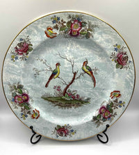 Vintage Decorative Plate From Mason's | Colourful Bird Pattern Design