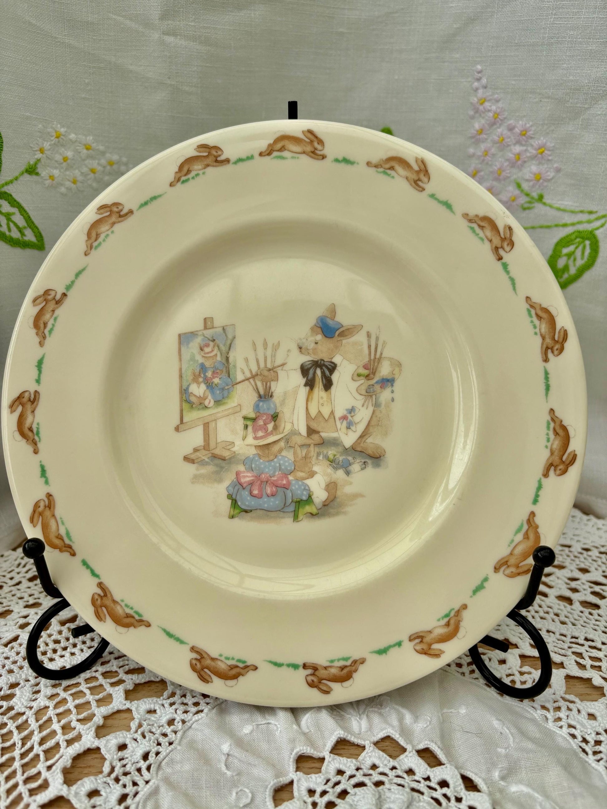 English Plates and Mug - Easter Bunny - Royal Doulton4