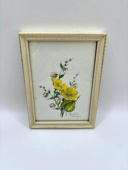 Framed Watercolor Painting by Christine Coleman1
