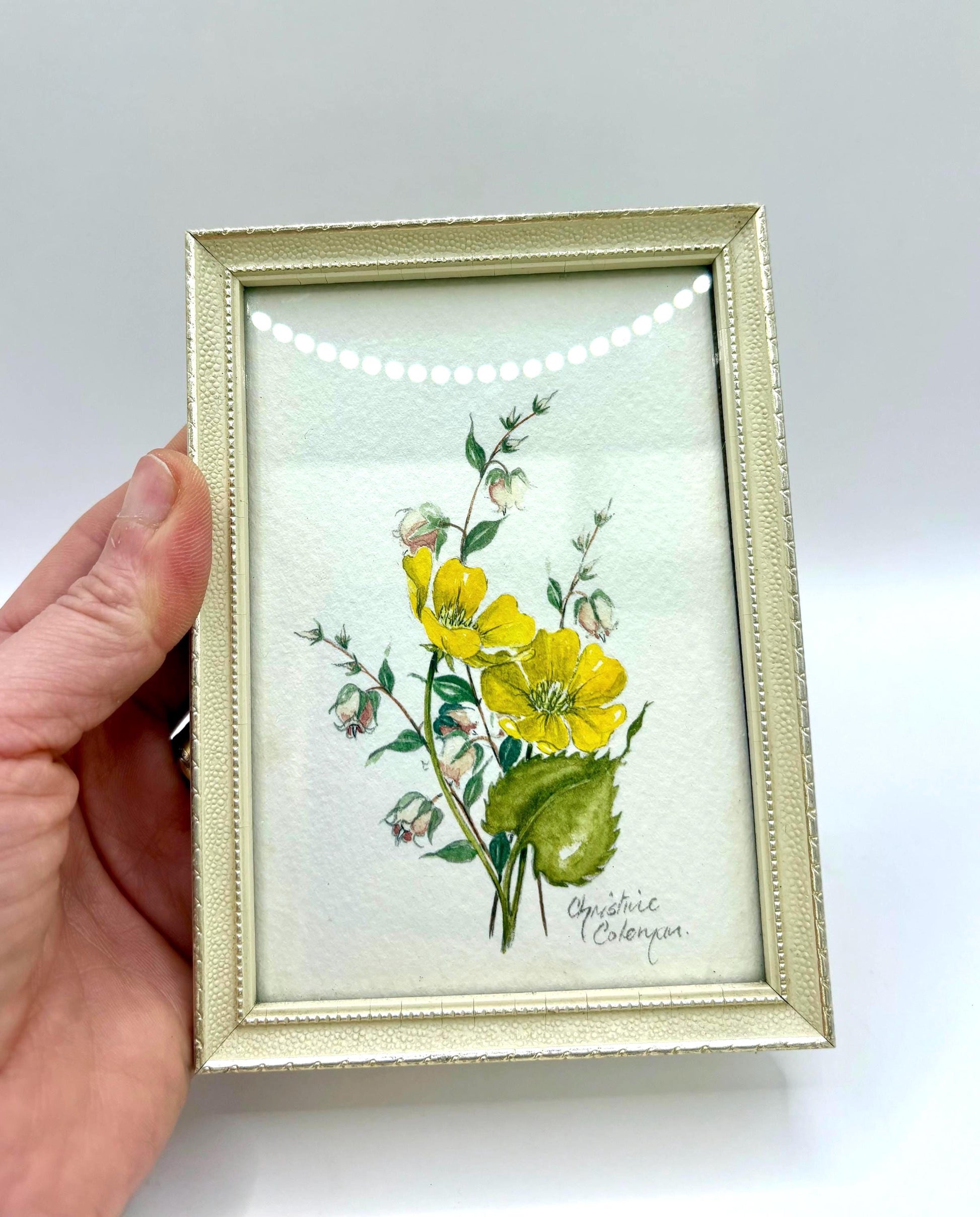 Framed Watercolor Painting by Christine Coleman4
