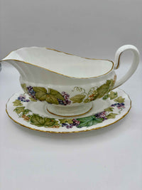 Gravy sauce jug and stand from Royal Worcester