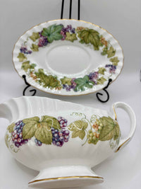 Gravy sauce jug and stand from Royal Worcester