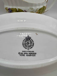 Gravy sauce jug and stand from Royal Worcester