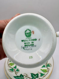 Wedgewood cup with visible branding on a white background