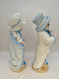Pair of 2 antique German Bisque Figurines 4