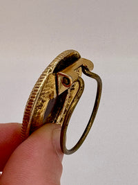 Scarf Clip Ring Brooch 3