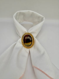 Scarf Clip Ring Brooch 6
