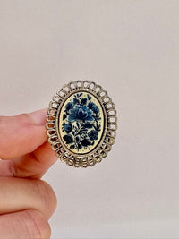 Vintage floral brooch 3