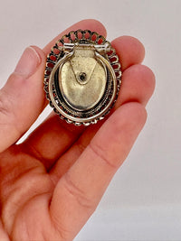 Vintage floral brooch 4