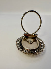 Vintage floral brooch 6