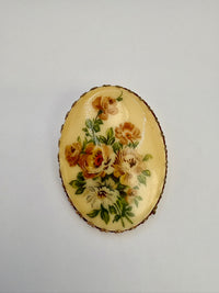 Vintage floral brooch 1
