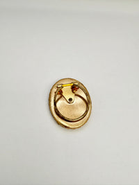 Vintage floral brooch 5