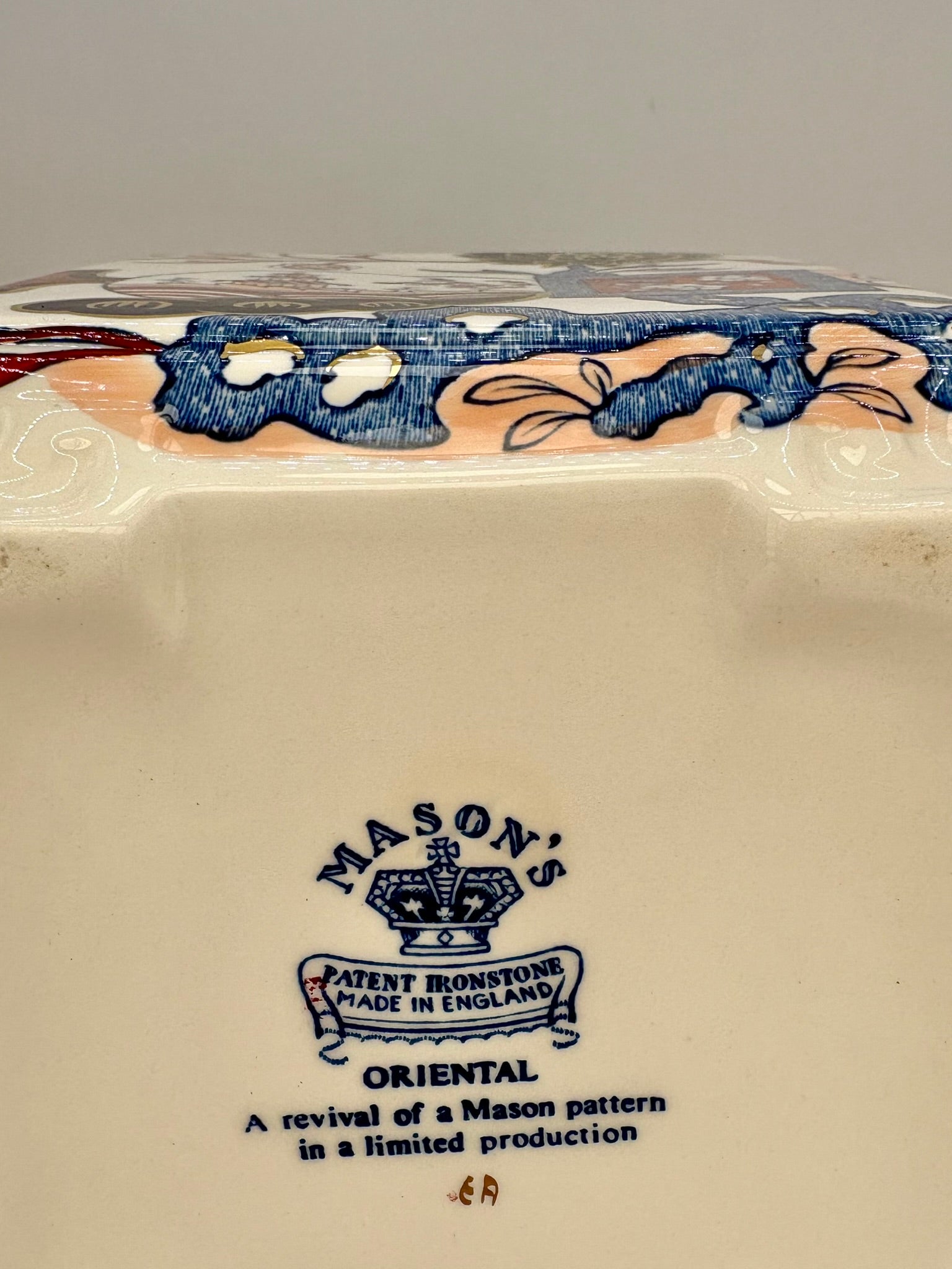 Vintage Mason's Oriental limited edition teapot