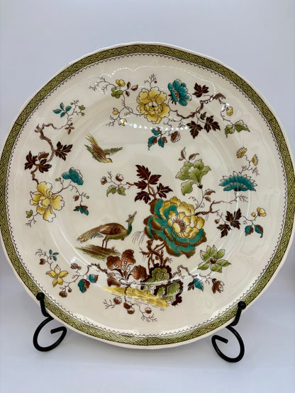Mason’s Ironstone Formosa collection with vintage dishes and planter from Nadia’s Choice