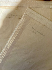 Pair of vintage Victorian storybook prints illustrated by Kate Greenaway