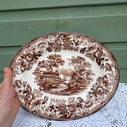 Vintage Alfred Meakin Tonquin Plates – English Transferware 1950s