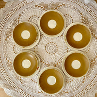 Vintage Wedgwood Lynton bone china tea set with cups, saucers, and plates