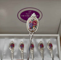 Royal County Meadow Silver-Plated Collection | Pastry Forks and Spoons sets